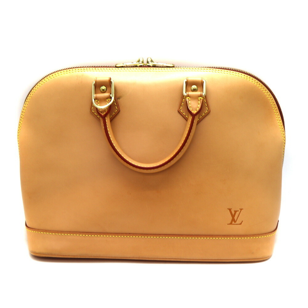 Louis Vuitton Alma handbag leather beige - Picture 1 of 6